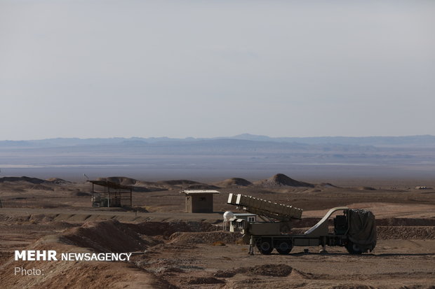 Shalamcheh missiles launched at military drills