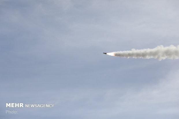 Shalamcheh missiles launched at military drills