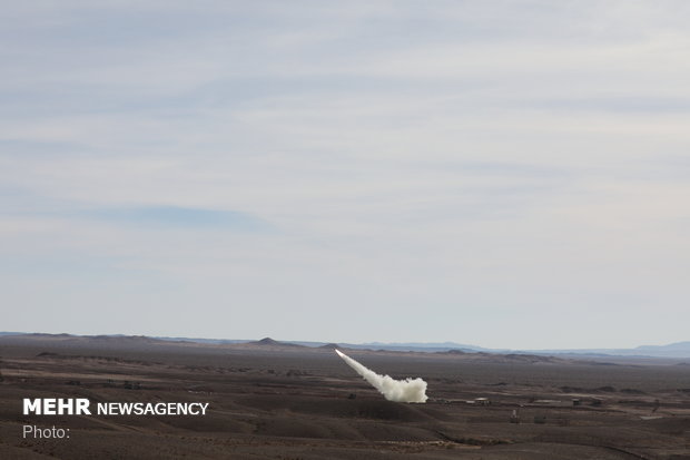 Shalamcheh missiles launched at military drills