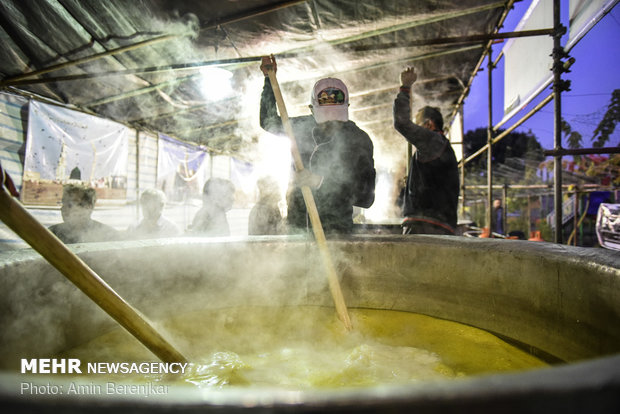 84,000kg 'nazri' Persian Ash stewed in Shiraz