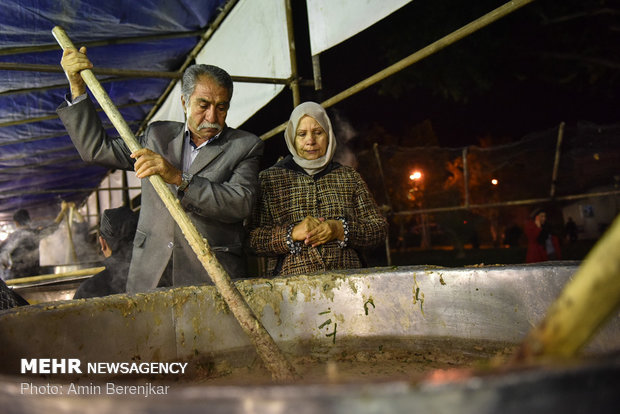 84,000kg 'nazri' Persian Ash stewed in Shiraz