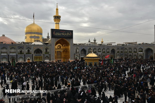 Demise anniversary of Prophet Muhammad in holy shrine of Imam Reza (A S)