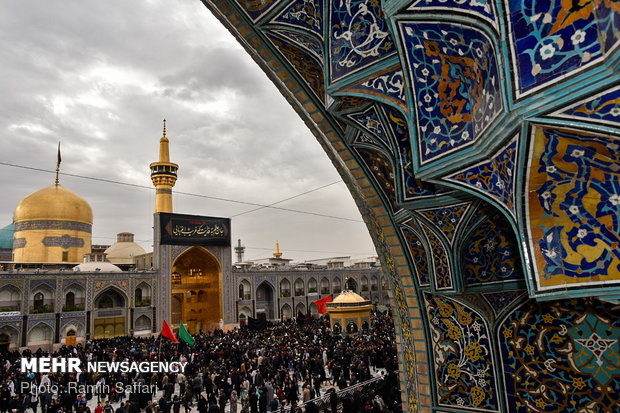 Demise anniversary of Prophet Muhammad in holy shrine of Imam Reza (A S)