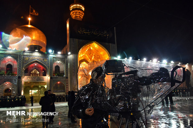 Martyrdom anniv. of 8th Shia Imam in Mashhad