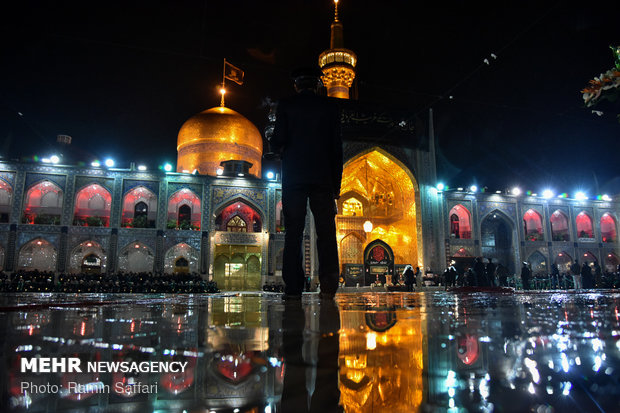 Martyrdom anniv. of 8th Shia Imam in Mashhad