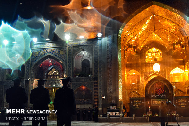 Martyrdom anniv. of 8th Shia Imam in Mashhad