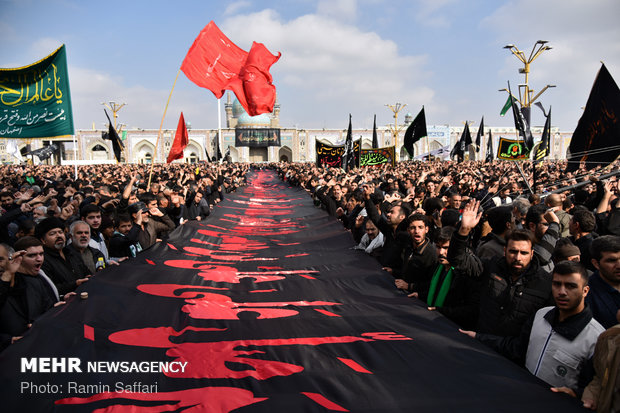 Martyrdom anniv. of 8th Shia Imam in Mashhad