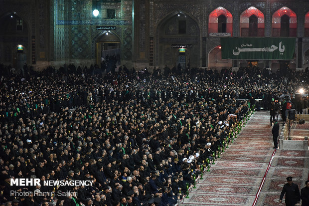 مراسم شام غریبان شهادت امام رضا(ع) در مشهد