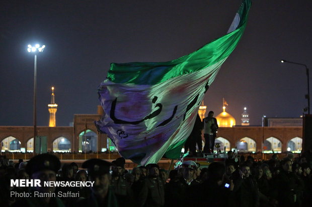 مراسم شام غریبان شهادت امام رضا(ع) در مشهد