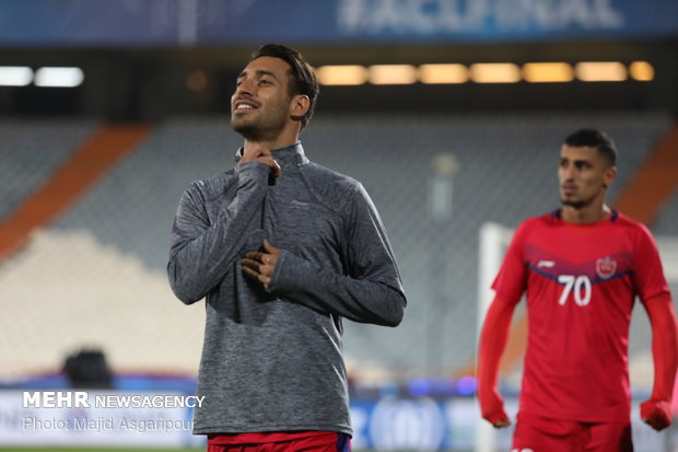 Perspolis FC holds presser, training before final match