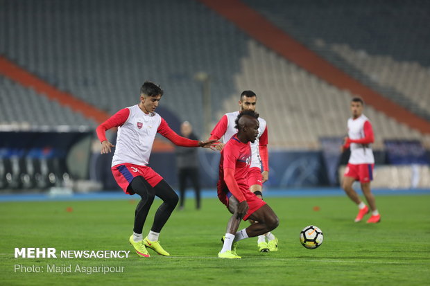 Perspolis FC holds presser, training before final match