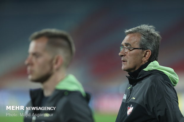 Perspolis FC holds presser, training before final match