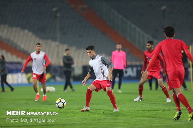 Perspolis FC holds presser, training before final match