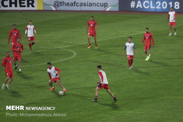 Perspolis FC holds presser, training before final match