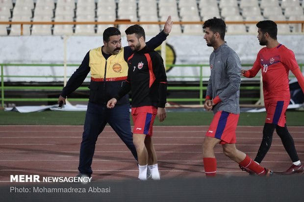 Perspolis FC holds presser, training before final match