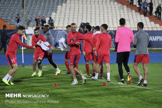 Perspolis FC holds presser, training before final match