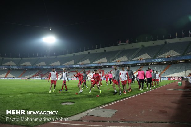 Perspolis FC holds presser, training before final match