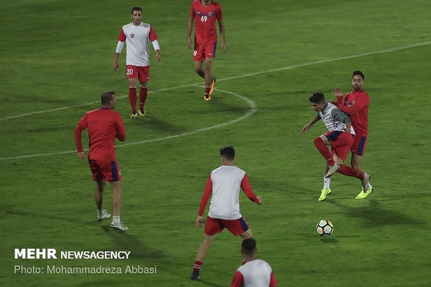 Perspolis FC holds presser, training before final match