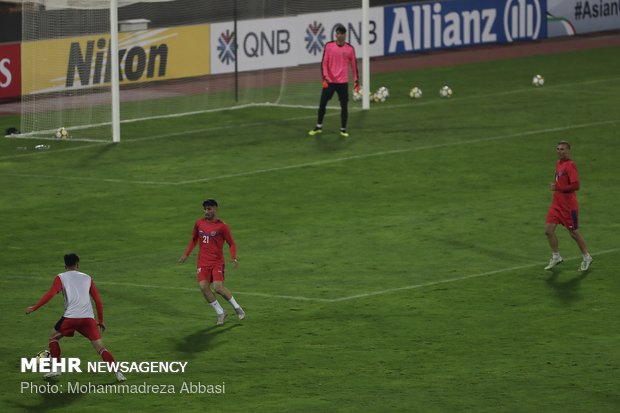 Perspolis FC holds presser, training before final match