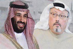 Mohammed bin Salman and  Jamal Khoshaggi