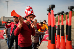 ورود آزاد جیمی جامپ‌ها به ورزشگاه آزادی/سلفی وسط چمن!