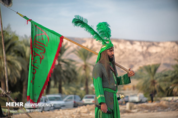 دومین سوگواره تعزیه کشوری در شهرستان جم