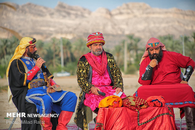 دومین سوگواره تعزیه کشوری در شهرستان جم