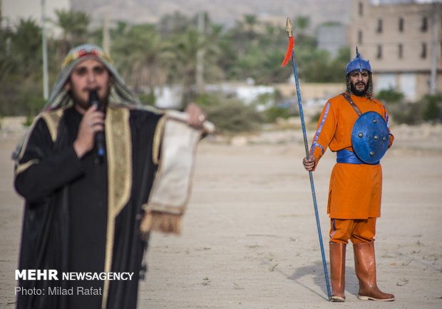 دومین سوگواره تعزیه کشوری در شهرستان جم