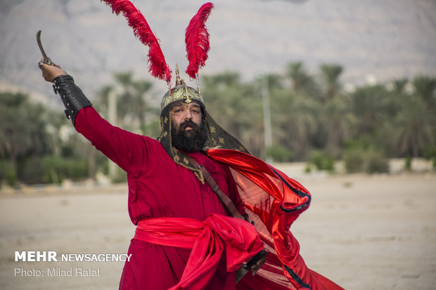 دومین سوگواره تعزیه کشوری در شهرستان جم