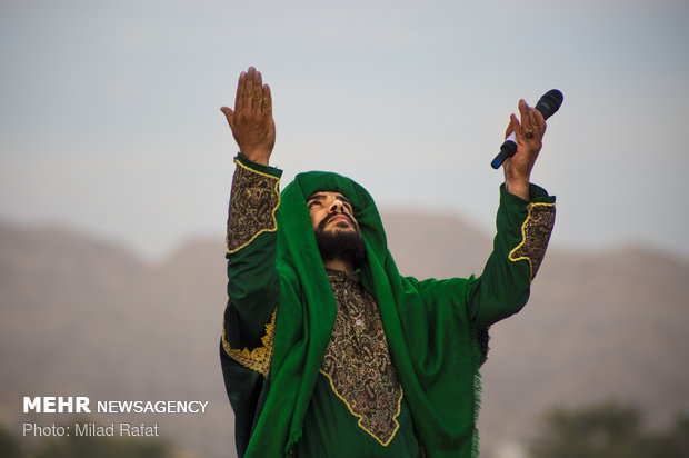 دومین سوگواره تعزیه کشوری در شهرستان جم