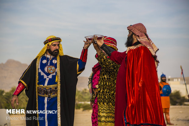 دومین سوگواره تعزیه کشوری در شهرستان جم