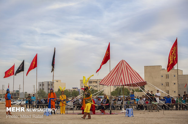 دومین سوگواره تعزیه کشوری در شهرستان جم
