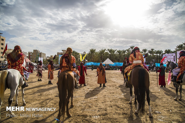 دومین سوگواره تعزیه کشوری در شهرستان جم