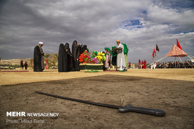 دومین سوگواره تعزیه کشوری در شهرستان جم