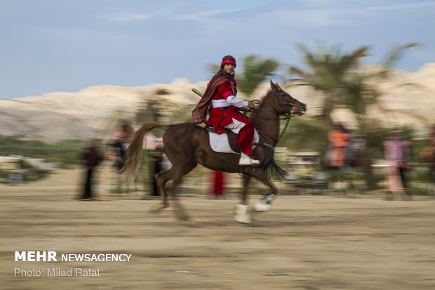 دومین سوگواره تعزیه کشوری در شهرستان جم