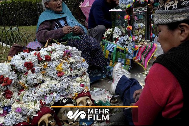 برگزاری جشنواره جمجمه در بولیوی