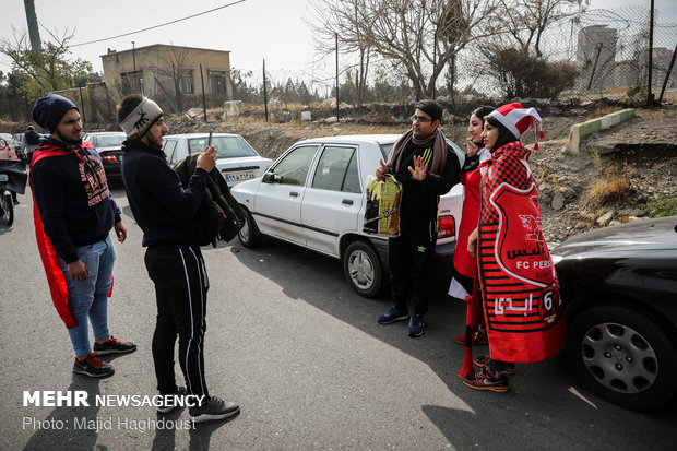 أجواء مدينة طهران قبل مباراة "برسبوليس" و"كاشيما"