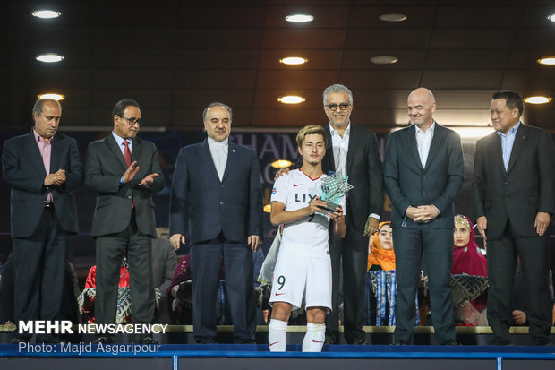 جشن قهرمانی و اهدای مدال فینال لیگ قهرمانان آسیا