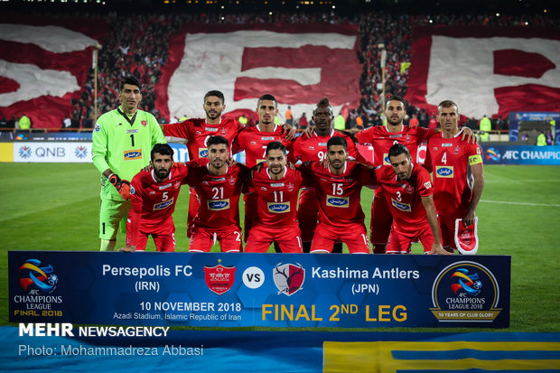 Persepolis vs Kashima Antlers at ACL final