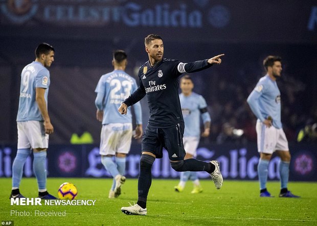 دیدار تیم های فوتبال سلتاویگو و رئال مادرید‎