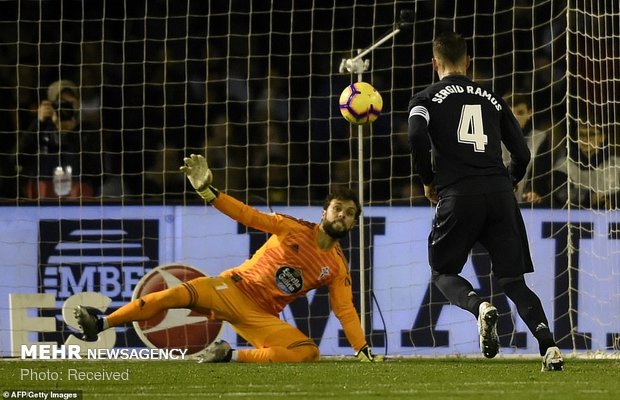 دیدار تیم های فوتبال سلتاویگو و رئال مادرید‎