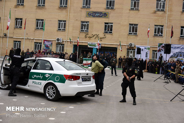 مناورات الدفاع المدني في مدينة مشهد 