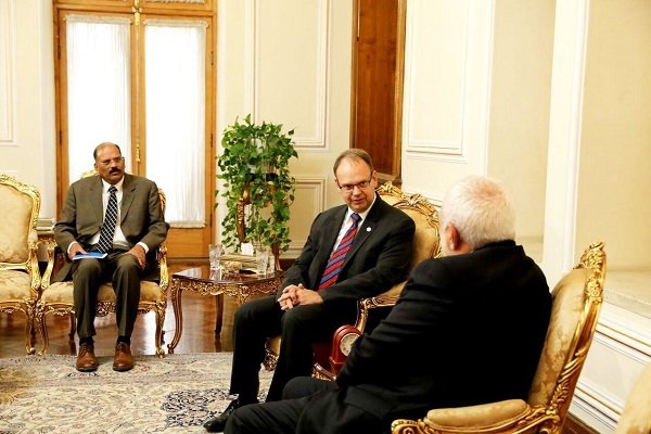  رئیس جدید دفتر فائو در ایران با ظریف دیدار کرد