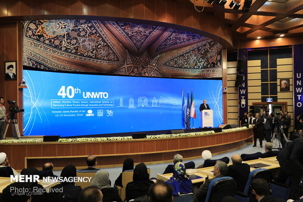 Opening ceremony of UNWTO cultural tourism seminar in Hamedan