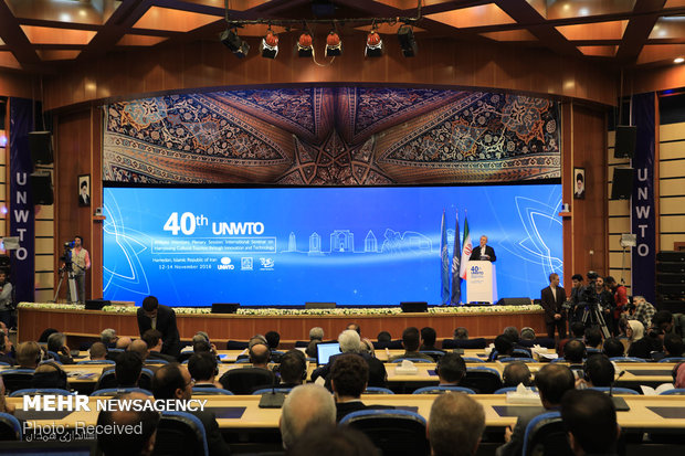 افتتاحیه چهلمین نشست عمومی اعضای وابسته UNWTO در همدان