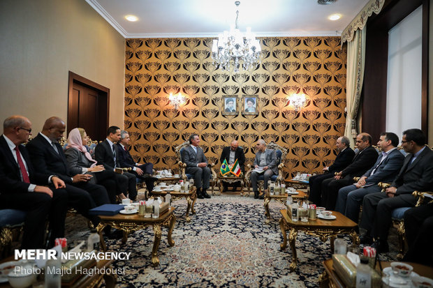 Former Brazil pres. meets with Iranian economy minister 