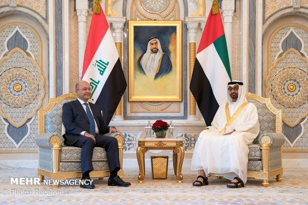 سفر رئیس جمهوری عراق به امارات‎