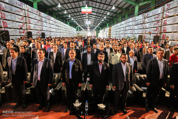 صوبہ خوزستان میں کئی صنعتی پراجکٹوں کا افتتاح
