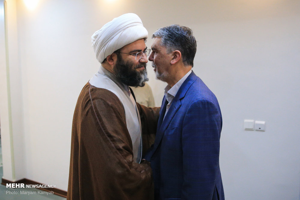 دیدار رئیس سازمان تبلیغات اسلامی و وزیر ارشاد