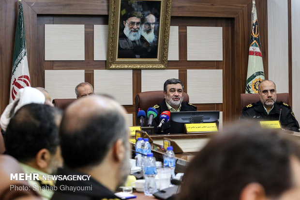 نشست گزارش جمع بندی نظارت تخصصی فرماندهی انتظامی تهران بزرگ